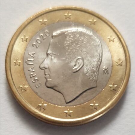 Moneda 1 Euro 2020 España anverso