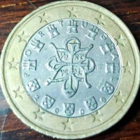 Moneda-1-Euro-2009-Portugal-anverso