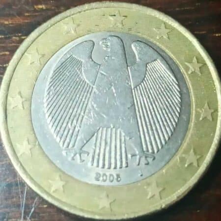Moneda-1-euro-2005-Alemania-CECA-J-anverso