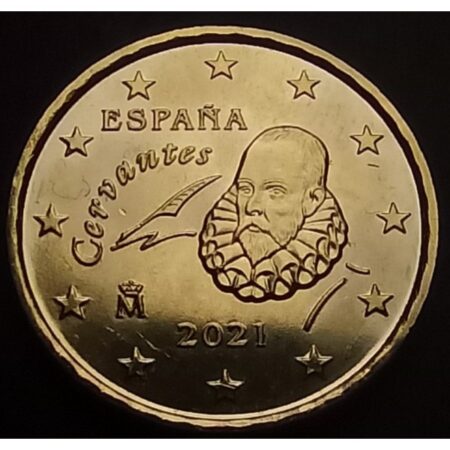 Moneda 10 céntimos Euros 2021 España anverso