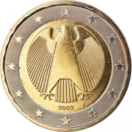 Moneda 2 Euros 2003 Alemania CECA F anverso
