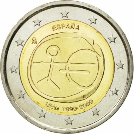 Moneda 2 Euros 2009 España Conmemorativa anverso