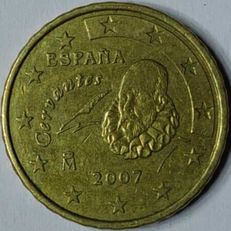 Moneda 10 céntimos Euros 2007 España anverso en numinformatica