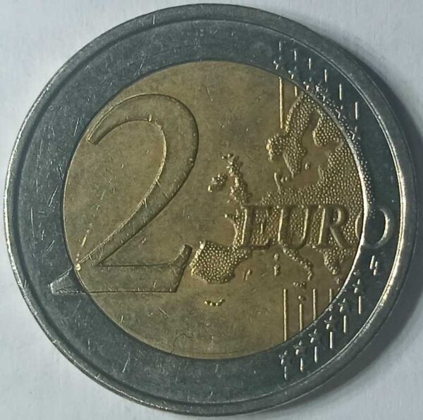 Moneda 2 Euros 2017 Alemania CECA J reverso en numinformatica