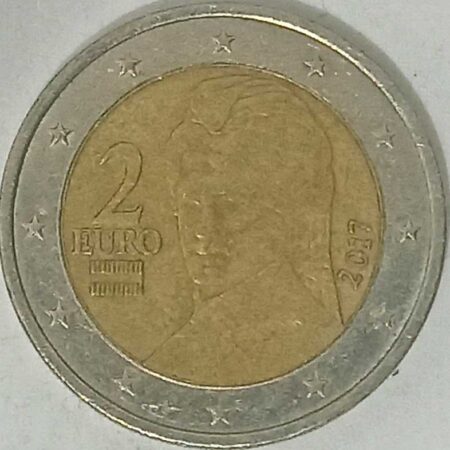Moneda 2 Euros 2017 Austria anverso en numinformatica
