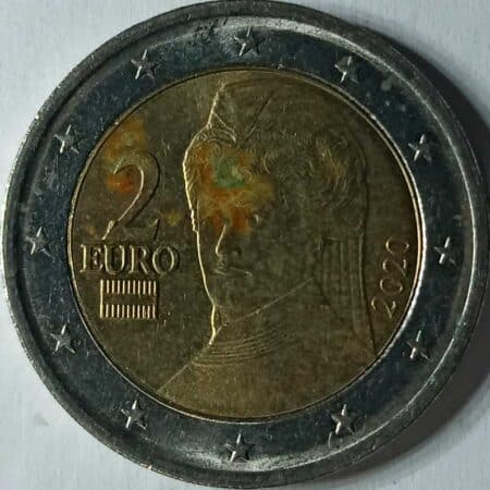 Moneda 2 Euros 2020 Austria anverso en numinformatica