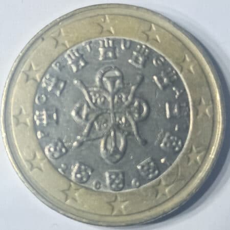 Moneda 1 Euro 2007 Portugal anverso en numinformatica