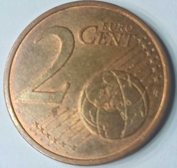 Moneda 2 céntimos de euro 2008 Francia reverso